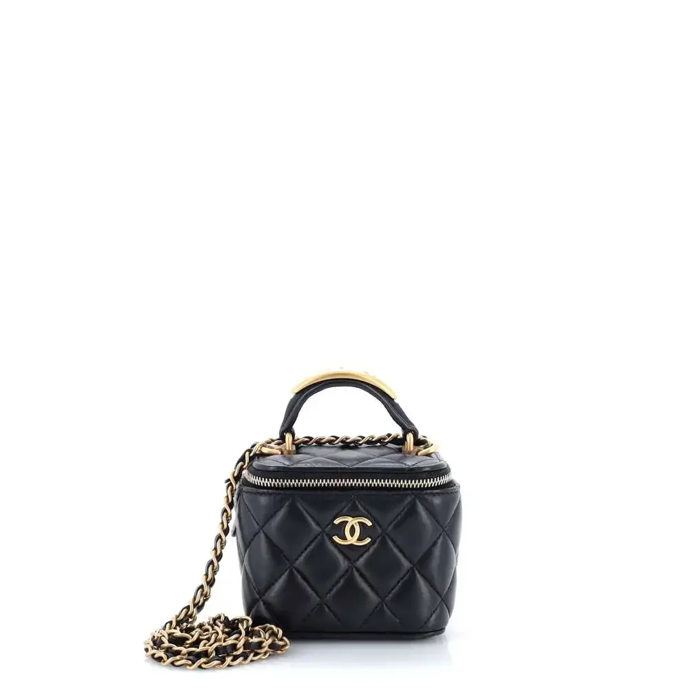 Chanel Cc Top Handle Vanity Case With #269870C36B